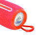 Блютуз колонка портативна TG653 Red Edition для дому подорожей та відпочинку Bluetooth 5.3 стерео підсвітка optc-9959