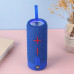Портативна блютуз колонка для музики радіо та дзвінків TG619C speakerphone Blue стерео звук Bluetooth 5.0 USB optc-9953