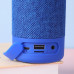 Портативна блютуз колонка для музики радіо та дзвінків TG619C speakerphone Blue стерео звук Bluetooth 5.0 USB optc-9953