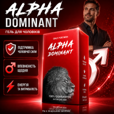 Гель для збільшення члена Alpha Dominant Big Size засіб для чоловіків комфорт та впевненість завжди opt-D5077
