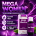 Жіночий збудник Mega Women для тонусу та активності рослинний комплекс жіночої підтримки на кожен день opt-D5024