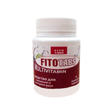 Fito Tabs Multivitamin шипучі таблетки для схуднення і контролю ваги Фіто Табс opt-D1068