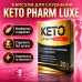 Капсули для схуднення зниження ваги жироспалювання контроль апетиту Keto Pharm Luxe метаболізм комплекс для фігури opt-D1153-5
