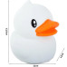 Нічний світильник для дитячої Каченя м’яке світло RGB підсвічування силіконовий нічник з акумулятором USB для спальні Opt City