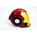Портативна колонка блютуз Iron Man бездротова акустика стерео з підсвіткою USB Type-C micro USB колонка у вигляді шолома Marvel