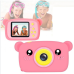 Дитячий цифровий фотоапарат Teddy GM-24 ведмедик Smart Kids Camera з іграми HD відео та силіконовим чохлом Opt City