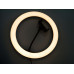 Кільцева LED лампа для фото відео та макіяжу Ring Fill Light ZD666 26 см з тримачем телефона USB нейтральне світло для блогу Opt