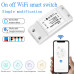 WiFi смарт вимикач для світла розеток і побутової техніки бездротовий Smart Switch 10A керування через смартфон таймер Opt City