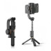 Монопод-тринога для смартфона Gimbal Stabilizer GS40 Bluetooth селфі палиця штатив стабілізатор з пультом для фото відео стрімів