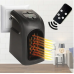 Портативний електрообігрівач для дому офісу дачі Handy Heater керамічний тепловентилятор 350Вт пульт таймер Opt City