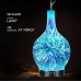 Скляний зволожувач повітря аромадифузор нічник Star Light RGB ультразвуковий diffuser humidifier 120 мл ефект мерехтіння Opt City