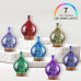Скляний зволожувач повітря аромадифузор нічник Star Light RGB ультразвуковий diffuser humidifier 120 мл ефект мерехтіння Opt City