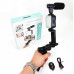 Набір блогера 4 в 1 Video Making Kit AY-49 мікрофон підсвітка трипод тримач смартфона Bluetooth кнопка для зйомки відео фото стрім