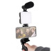 Набір блогера 4 в 1 Video Making Kit AY-49 мікрофон підсвітка трипод тримач смартфона Bluetooth кнопка для зйомки відео фото стрім