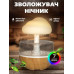Зволожувач повітря RGB підсвітка зволожувач іонізатор Грибок з ефектом дощу Opt City