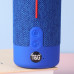 Блютуз колонка портативна з FM радіо USB microSD speakerphone TG619 blue бездротова стерео акустика Bluetooth optc-10393