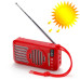 Портативна блютуз колонка Bluetooth TG368 Red speakerphone FM радіо сонячна батарея stereo для музики optc-9989