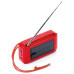 Портативна блютуз колонка Bluetooth TG368 Red speakerphone FM радіо сонячна батарея stereo для музики optc-9989