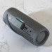 Портативна блютуз колонка для музики та відпочинку водонепроникна TG365 speakerphone grey RGB підсвітка FM з ремінцем optc-9947