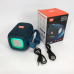 Портативна блютуз колонка з підсвічуванням радіо синя TG339 5W RGB TWS speakerphone blue Bluetooth для музики optc-9942