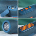 Портативна блютуз колонка Bluetooth TG341 Blue FM радіо microSD speakerphone 10Вт стерео для музики та відпочинку optc-10051