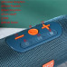 Портативна блютуз колонка Bluetooth TG341 Blue FM радіо microSD speakerphone 10Вт стерео для музики та відпочинку optc-10051