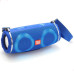 Портативна блютуз колонка для музики та вечірок стерео TG642 Blue RGB підсвітка потужний звук AUX Bluetooth optc-10021