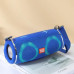Портативна блютуз колонка для музики та вечірок стерео TG642 Blue RGB підсвітка потужний звук AUX Bluetooth optc-10021