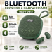 Блютуз-колонка з навушниками для музики та дзвінків стерео звук Bluetooth 5.3 TG813 Green компактна 2в1 optc-10013 Блютуз-колонка з навушниками для музики та дзвінків стерео звук Bluetooth 5.3 TG813 Green компактна 2в1 optc-10013