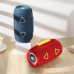 Блютуз колонка для музики TG657 Blue RGB підсвітка 16W стерео звук FM USB TF portable speaker Bluetooth портативна optc-10002