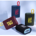 Блютуз колонка для музики TG396 Maroon RGB підсвітка TWS FM радіо стерео звук USB TF portable speaker Bluetooth optc-9993