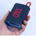 Блютуз колонка для музики TG396 Blue RGB підсвітка FM радіо стерео звук USB TF portable speaker компактна Bluetooth optc-9991