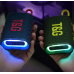 Блютуз колонка для музики TG396 Blue RGB підсвітка FM радіо стерео звук USB TF portable speaker компактна Bluetooth optc-9991