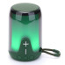 Блютуз Bluetooth-колонка TG652 Green RGB TWS з підсвіткою та ремінцем портативна акустика Bluetooth Type-C microSD optc-9980