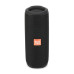 Портативна блютуз колонка для музики та відпочинку водонепроникна TG365 Speakerphone Black RGB підсвітка FM з ремінцем радіо