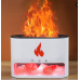Зволожувач повітря з ефектом полум’я ароматерапія нічник Aroma Diffuser FT-1933 підсвітка соляні камені USB Opt City