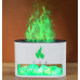 Зволожувач повітря з ефектом полум’я ароматерапія нічник Aroma Diffuser FT-1933 підсвітка соляні камені USB Opt City