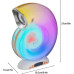 Настільна лампа з колонкою для дому RGB підсвітка музика годинник Bluetooth L-39 акумуляторна атмосфера затишку в кімнаті Opt City