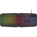 Ігрова клавіатура та мишка RGB для ПК USB мембранний комплект з підсвіткою UKC 9541 регулювання DPI Opt City