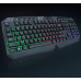Ігрова клавіатура та мишка RGB для ПК USB мембранний комплект з підсвіткою UKC 9541 регулювання DPI Opt City