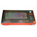 Ігрова клавіатура USB дротова RGB підсвітка TLK 87 gaming keyboard мембранна для ПК ноутбука ENG RUS Opt City