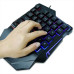 Комплект клавіатура та мишка RGB 198I G506 ігровий набір USB для ПК ноутбука 35 клавіш LED підсвітка чорний Opt City