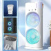 Вентилятор 3в1 USB з розпилювачем автоповоротом LED підсвіткою Air Double-ended Spray Fan для дому офісу дачі Opt City