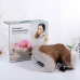 Масажна подушка для шиї акумуляторна U-shaped Massage Pillow з підігрівом та вібромасажем ортопедична подушка масажер для шиї Opt