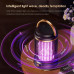 Знищувач комах лампа москітна LED UV USB Type C нічник 5W до 20м2 Camping Mosquito Lamp чорна захист розмір 14x8.5 компактна Opt