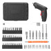 Шурупокрут електричний акумуляторний 47 в 1 викрутка з насадками USB LED реверс Electric Screwdriver Set для дому та майстерні Opt