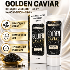 Крем для молодості шкіри живлення пружність сяйво обличчя Golden Caviar догляд на основі чорної ікри city-7028