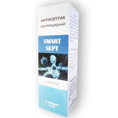 SMART SEPT — Спрей антисептичний бактерицидний (Смарт Септ) 50 мл city-4245