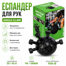 Еспандер кистьовий для рук пальців і запястя тренажер мяч Power Wrist JY 8819 для зміцнення передпліччя силікон розмір 12х9.5х7 см