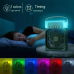 Міні кондиціонер настільний вентилятор зволожувач 3 в 1 Air Cooler Fan USB охолоджувач повітря з льодом підсвітка 7 кольорів 600 м